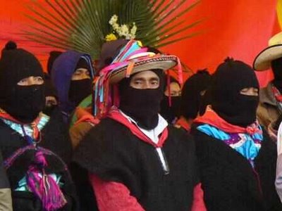 Indígenas mexicanos do Exército Zapatista de Libertação Nacional